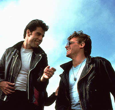 jeff conaway in grease. Travolta and Conaway in Grease